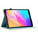 iPad mini 6 Coloured Drawing Stitching Smart Leather Tablet Case - Rabbit