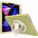 360-degree Rotating Holder Tablet Case with Wristband iPad mini 6 - Grass Green + Beige 360-degree Rotating Holder Tablet Case with Wristband iPad mini 6 - Grass Green + Beige