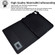 iPad mini 6 Suede Cross Texture Magnetic Clasp Leather Tablet Case - Black