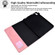 iPad mini 6 Suede Cross Texture Magnetic Clasp Leather Tablet Case - Pink