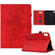 Peony Butterfly Embossed Leather Smart Tablet Case iPad mini 6 - Red