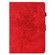 Peony Butterfly Embossed Leather Smart Tablet Case iPad mini 6 - Red