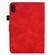 Peony Butterfly Embossed Leather Smart Tablet Case iPad mini 6 - Red