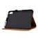 iPad mini 6 Tower Embossed Leather Smart Tablet Case - Brown