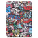 iPad mini 6 Colored Drawing Horizontal Flip TPU + PU Leather Tablet Case with Three-folding Holder & Sleep / Wake-up Function & Pen Slot - Graffiti