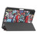 iPad mini 6 Colored Drawing Horizontal Flip TPU + PU Leather Tablet Case with Three-folding Holder & Sleep / Wake-up Function & Pen Slot - Graffiti