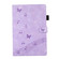 iPad mini 6 Staff Music Embossed Smart Leather Tablet Case - Purple