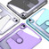 iPad mini 6 Clear 360 Rotation Stand Smart Leather Tablet Case - Baby Blue