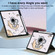 iPad mini 6 3-Fold 360 Rotation Painted Leather Smart Tablet Case - Astronaut