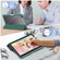 iPad mini 6 Solid Color TPU + Acrylic Horizontal Flip Leather Tablet Case with Three-folding Holder & Sleep / Wake-up Function & Pen Slot - Dark Green