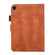 iPad mini 6 Staff Music Embossed Smart Leather Tablet Case - Brown