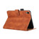 iPad mini 6 Staff Music Embossed Smart Leather Tablet Case - Brown