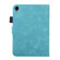 iPad mini 6 Staff Music Embossed Smart Leather Tablet Case - Blue