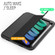 iPad mini 6 3-Fold Amor Shockproof Smart Tablet Case - Black