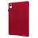 iPad mini 6 Peacock Embossed Pattern TPU + PU Leather Tablet Case - Red iPad mini 6 Peacock Embossed Pattern TPU + PU Leather Tablet Case - Red