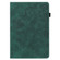iPad mini 6 Peacock Embossed Pattern TPU + PU Leather Tablet Case - Green