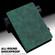 iPad mini 6 Peacock Embossed Pattern TPU + PU Leather Tablet Case - Green