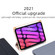 iPad mini 6 Mutural Pinyue Series Horizontal Flip Tablet Case with Holder & Pen Slot & Sleep / Wake-up Function - Pink