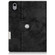 iPad mini 6 Solid Color Voltage Horizontal Flip PU Leather Tablet Case with Rotating Holder & Pen Slot & Sleep / Wake-up Function - Black