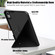 iPad mini 6 Multi-folding Horizontal Flip PU Leather Shockproof Tablet Case with Holder & Sleep / Wake-up Function & Pen Slot - Black