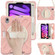 iPad mini 6 Silicone + PC Protective Tablet Case with Holder & Shoulder Strap - Rose Gold