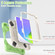 iPad mini 6 Silicone + PC Protective Tablet Case with Holder & Shoulder Strap - Matcha Green