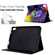 iPad mini 6 Coloured Drawing Smart Leather Tablet Case - Skull