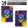 iPad mini 6 Coloured Drawing Smart Leather Tablet Case - Skull