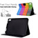 iPad mini 6 Coloured Drawing Smart Leather Tablet Case - Braided Belt