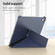 iPad mini 6 Double-sided Matte Translucent PC Deformation Tablet Leather Case with Holder & Sleep / Wake-up Function - Rose Gold