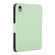 iPad mini 6 Electric Pressed Texture Horizontal Flip Leather Tablet Case with Holder & Pen Slot - Mint Green
