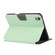 iPad mini 6 Electric Pressed Texture Horizontal Flip Leather Tablet Case with Holder & Pen Slot - Mint Green