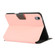 iPad mini 6 Electric Pressed Texture Horizontal Flip Leather Tablet Case with Holder & Pen Slot - Pink