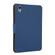 iPad mini 6 Electric Pressed Texture Horizontal Flip Leather Tablet Case with Holder & Pen Slot - Navy Blue