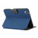 iPad mini 6 Electric Pressed Texture Horizontal Flip Leather Tablet Case with Holder & Pen Slot - Navy Blue