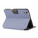 iPad mini 6 Electric Pressed Texture Horizontal Flip Leather Tablet Case with Holder & Pen Slot - Lavender Gray