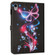 iPad mini 6 Painted Leather Smart Tablet Case - Fluorescent Butterflies