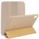 iPad mini 6 3-folding TPU Horizontal Flip Leather Tablet Case with Holder - Gold