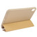 iPad mini 6 3-folding TPU Horizontal Flip Leather Tablet Case with Holder - Gold