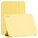 iPad mini 6 Horizontal Flip Ultra-thin Double-sided Clip Non-buckle Magnetic PU Tablet Case With Three-folding Holder & Sleep / Wake-up Function - Yellow