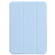 iPad mini 6 Horizontal Flip Ultra-thin Double-sided Clip Non-buckle Magnetic PU Tablet Case With Three-folding Holder & Sleep / Wake-up Function - Sky Blue