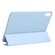 iPad mini 6 Horizontal Flip Ultra-thin Double-sided Clip Non-buckle Magnetic PU Tablet Case With Three-folding Holder & Sleep / Wake-up Function - Sky Blue