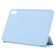 iPad mini 6 Horizontal Flip Ultra-thin Double-sided Clip Non-buckle Magnetic PU Tablet Case With Three-folding Holder & Sleep / Wake-up Function - Sky Blue