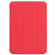 iPad mini 6 Horizontal Flip Ultra-thin Double-sided Clip Non-buckle Magnetic PU Tablet Case With Three-folding Holder & Sleep / Wake-up Function - Red