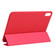 iPad mini 6 Horizontal Flip Ultra-thin Double-sided Clip Non-buckle Magnetic PU Tablet Case With Three-folding Holder & Sleep / Wake-up Function - Red