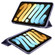 iPad mini 6 3-folding Horizontal Flip Honeycomb TPU Shockproof + PU Leather Tablet Case with Holder - Lavender Gray