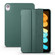 iPad mini 6 3-folding Horizontal Flip Honeycomb TPU Shockproof + PU Leather Tablet Case with Holder - Pine Green