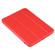 iPad mini 6 3-folding TPU Horizontal Flip Leather Tablet Case with Holder - Red