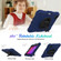 iPad mini 6 Shockproof PC + Silicone Combination Tablet Case with Holder & Hand Strap & Shoulder Strap - Navy Blue