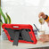 iPad mini 6 Silicone + PC Shockproof Protective Tablet Case with Holder - Red + Black